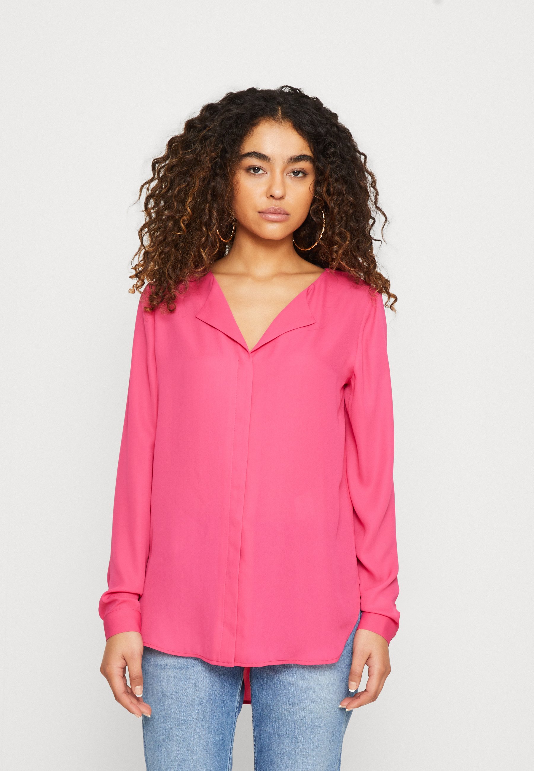 Vila bluse rosa Clearance